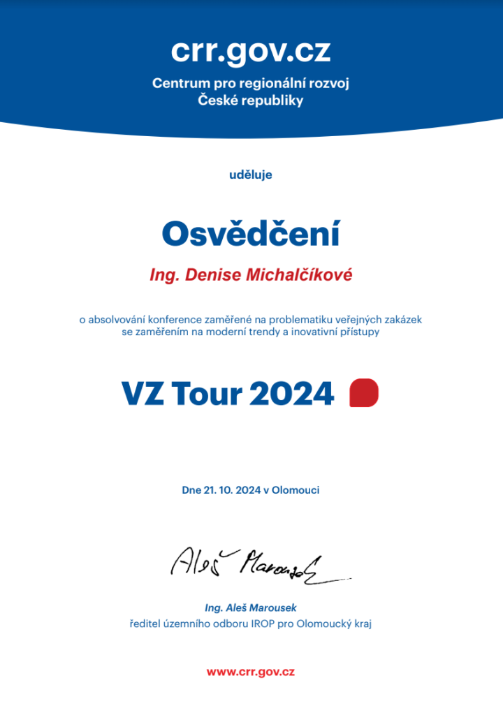 Naše účast na VZ Tour 2024 v Olomouci